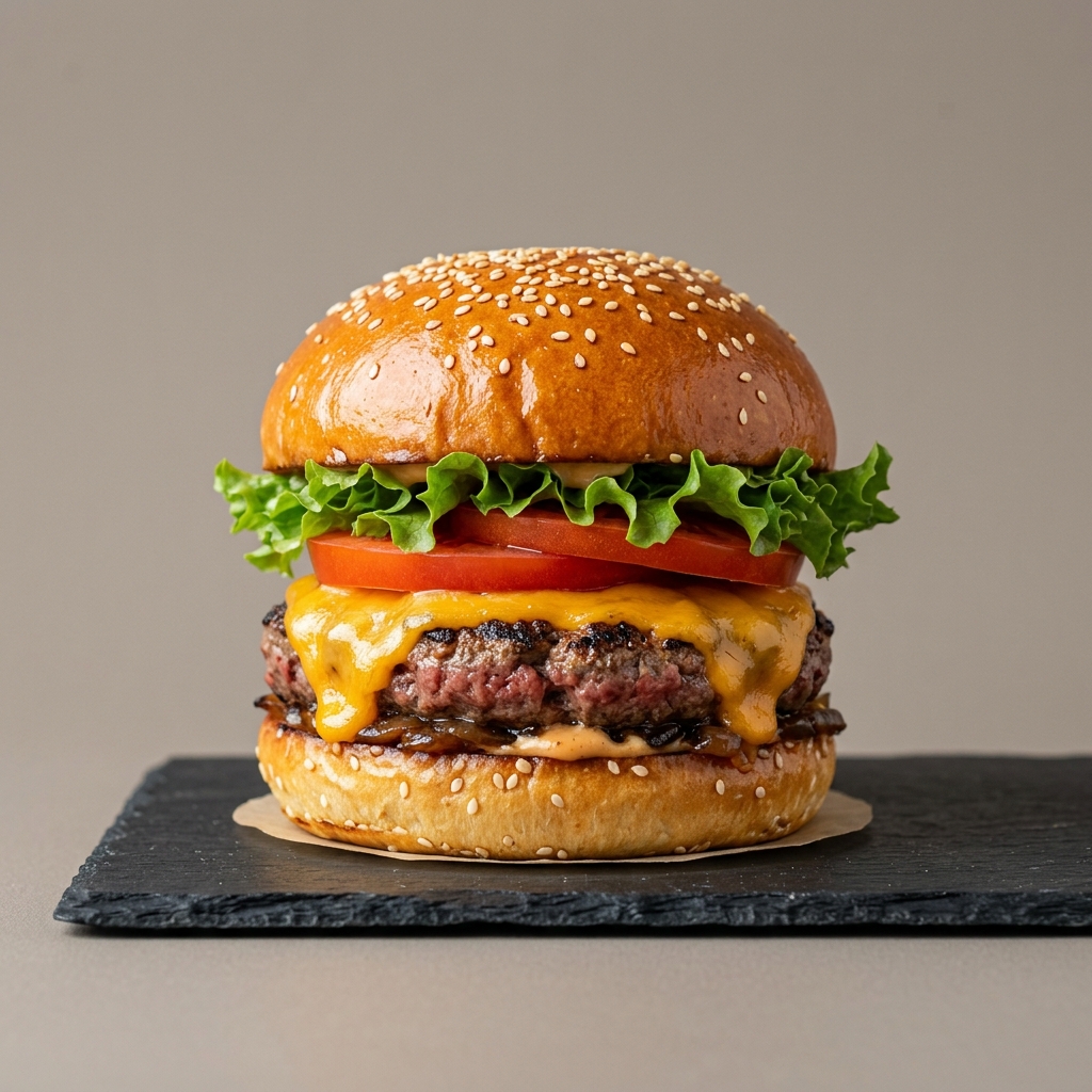 Veg Cheese Burger